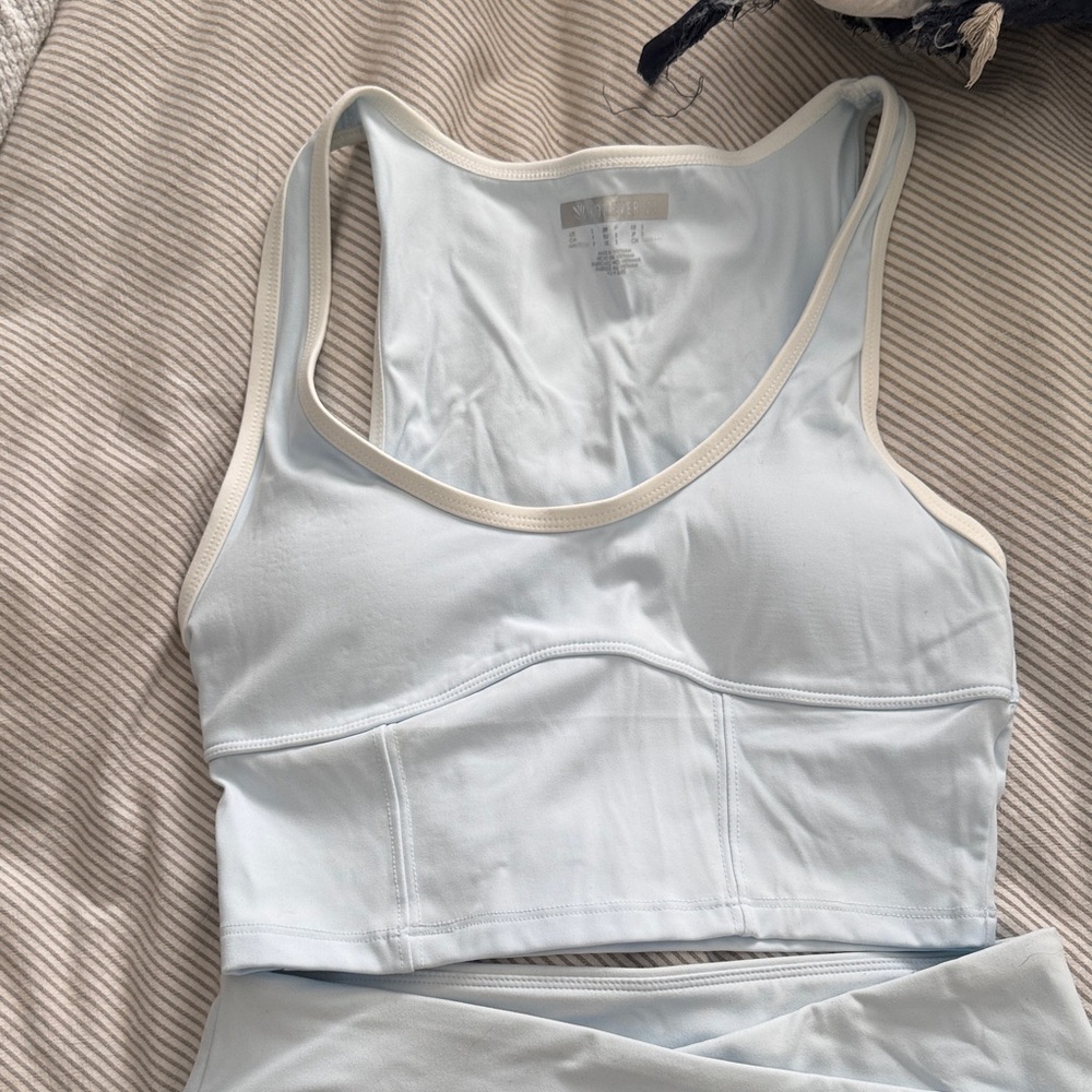 SET! Women's Light Blue Skort and Top 2 piece Set - size S or XS
